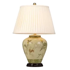 Arum 1 Light Table Lamp Brass, E27