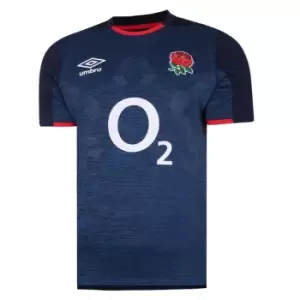 Umbro England Alternate Pro Rugby Shirt 2020 2021 Junior - Blue