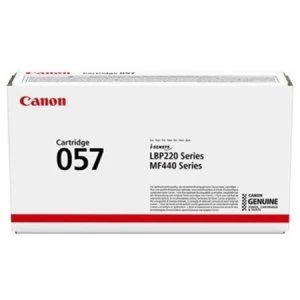 Canon 057 Black Laser Toner Ink Cartridge