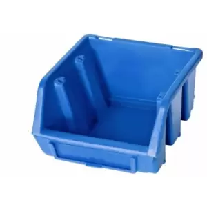 Ergo s Box Plastic Parts Storage Stacking 116x112x75mm - Colour Blue - Pack of 10