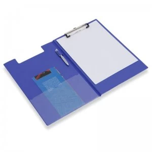 Rapesco Blue Foldover Clipboard A4/Foolscap