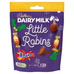 Cadbury Dairy Milk Daim Little Robins Bag