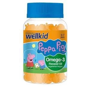 Vitabiotics Wellkid Peppa Pig Omega-3 Vegan Soft Jellies 30