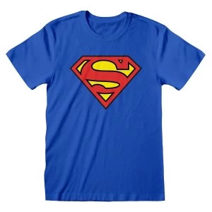 DC Comics - Superman Logo Unisex Small T-Shirt - Blue