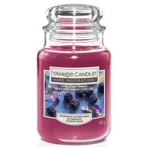 Yankee Candle Home Inspiration Just Picked Berry Fruit Jar Candle