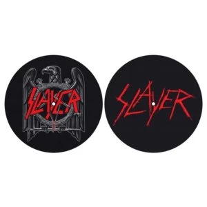 Slayer - Eagle / Scratched Logo Slipmat Set