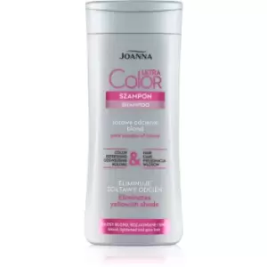 Joanna Ultra Color Pink Hair Shampoo Eliminate Yellow Shade