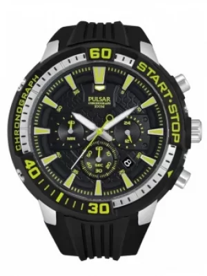Pulsar Mens Sport Chronograph Strap Watch PT3503X1