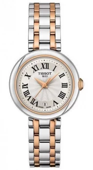 Tissot Bellissima Silver Dial Two Tone Stainless Steel Watch