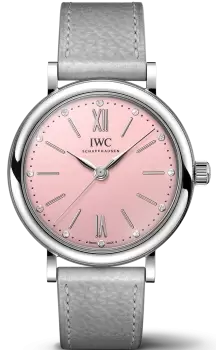 IWC Watch Portofino Auto 34 Pink