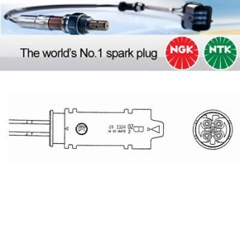 1x NGK NTK Oxygen O2 Lambda Sensor OZA522-BM1 OZA522BM1 (0053)