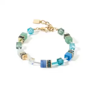 GeoCUBE Iconic Precious Green-Turquoise Bracelet 4905/30-0506