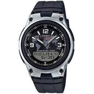 Casio Mens Quartz Watch with Digital and Analogue Display and Resin Strap