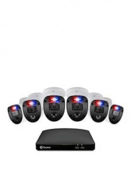 Swann Smart Security Cctv System: 8 Chl 1080P 1TB HDD Dvr, 6 X Pro Enforcer Camera. Works With Alexa, Google Assistant & Swann Security - Swdvk-846806