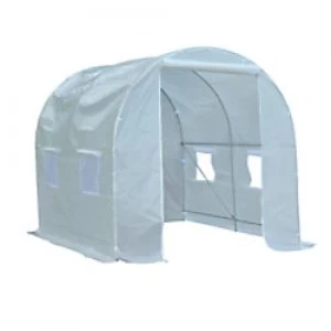 OutSunny Greenhouse White Water proof Outdoors 1550 mm x 380 mm x 120 mm