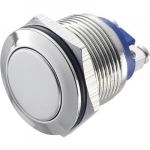 TRU COMPONENTS GQ 19F N Tamper proof pushbutton 48 Vdc 2 A 1 x OffOn IP65 momentary