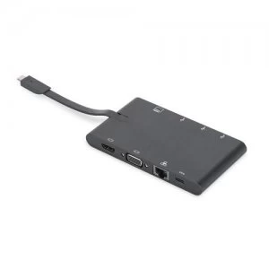 Digitus DA-70865 notebook dock/port replicator Wired USB 3.2 Gen 1 (3.1 Gen 1) Type-C Black
