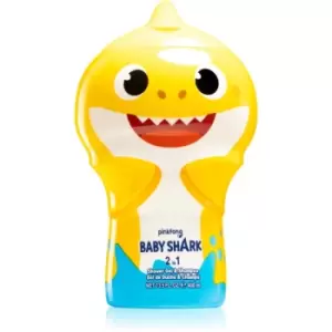 Air Val Baby Shark Shower Gel And Shampoo 2 In 1 for Kids 400ml