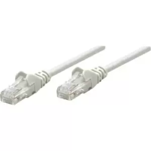 Intellinet 334129 RJ45 Network cable, patch cable CAT 6 U/UTP 3m Grey