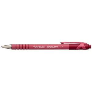 Paper Mate FlexGrip Ultra Medium 1.0mm Tip Retractable Red Ballpoint Pen Pack of 12 Pens