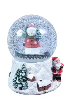 Musical Snowman Christmas Snowglobe
