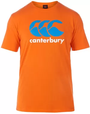 Canterbury Large Logo T Shirt Junior - Orange