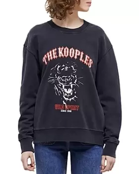 The Kooples Tiger Graphic Sweatshirt