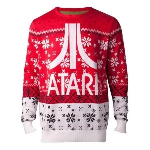 Atari - Logo Christmas Mens Large Sweater - Multi-Colour