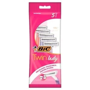 BIC Twin Lady Ladies Shaver Pack of 5