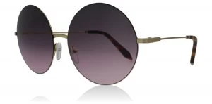 Victoria Beckham Feather Round Sunglasses Dove Pink C07 58mm