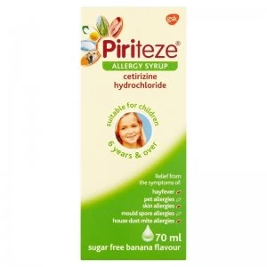 Piriteze Once-A-Day Allergy Syrup 70ml