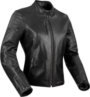 Segura Laxey Ladies Motorcycle Leather Jacket, black, Size 44 for Women, black, Size 44 for Women