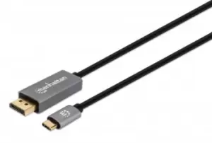 Manhattan USB-C to DisplayPort 1.4 Cable, 8K@60Hz, 2m, Male to...