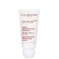 Clarins UV Plus [5P] Anti-Pollution Multi-Protection Moisturizing Screen SPF50 Rose 30ml
