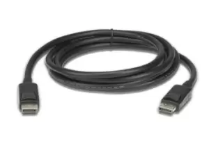 Aten 2L-7D02DP DisplayPort cable 2m Black