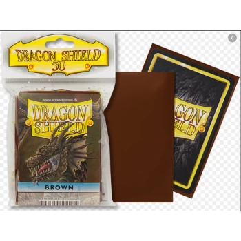 Dragon Shield Classic Brown Card Sleeves - 50 Sleeves