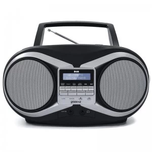 Groov-e Portable CD Player with DAB/FM Digital Radio