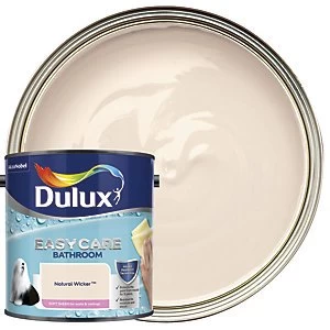 Dulux Easycare Bathroom Natural Wicker Soft Sheen Emulsion Paint 2.5L