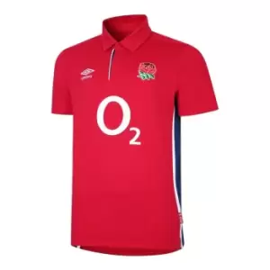 Umbro England Alternate Classic Rugby Shirt 2021 2022 - Red