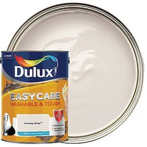 Dulux Easycare Washable & Tough Nutmeg White Matt Emulsion Paint 5L