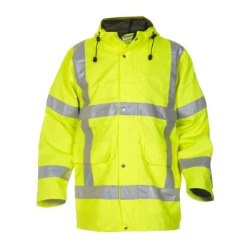 Uithoorn SNS High Visibility Waterproof Parka Saturn Yellow - Size XL