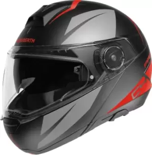Schuberth C4 Pro Merak Helmet, red Size M red, Size M