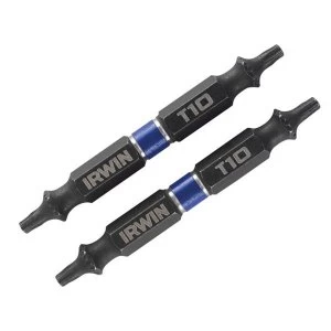IRWIN Impact Double-Ended Screwdriver Bits TORX TX20 100mm (Pack 2)