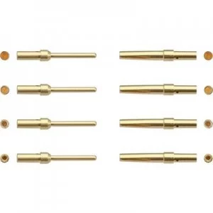 Connector pin AWG min. 26 AWG max. 22 Gold plated