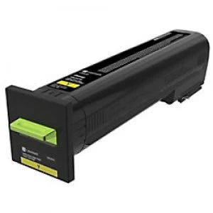 Lexmark 72K2XYE Yellow Laser Toner Ink Cartridge