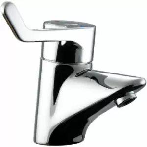 Armitage Shanks - Contour 21 Single Lever Sequential Basin Mixer Tap with Flexi Tails - No waste