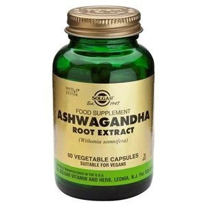 Solgar Ashwagandha Root Extract Vegetable Capsules 60 Vegicaps