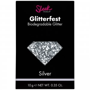 Sleek MakeUP Glitterfest Biodegradable Glitter - Silver 10g