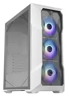 CoolerMaster MasterBox TD500v2 Mesh Mid-Tower E-ATX Case - White Tempered Glass