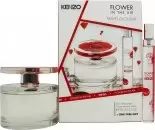 Kenzo Flower In The Air Gift Set 100ml Eau de Parfum + 15ml EDP